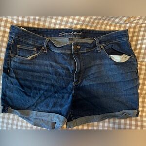 Universal Thread Dark Blue Jean Shorts